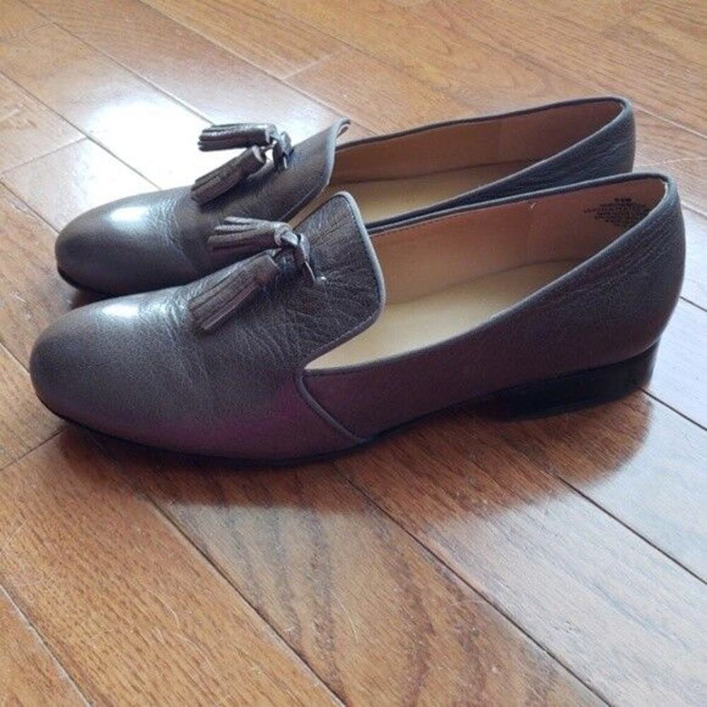 Nine West Women's Brown Tassel Loafers - Size 6.5